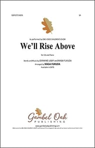 We'll Rise Above Unison/Two-Part choral sheet music cover Thumbnail